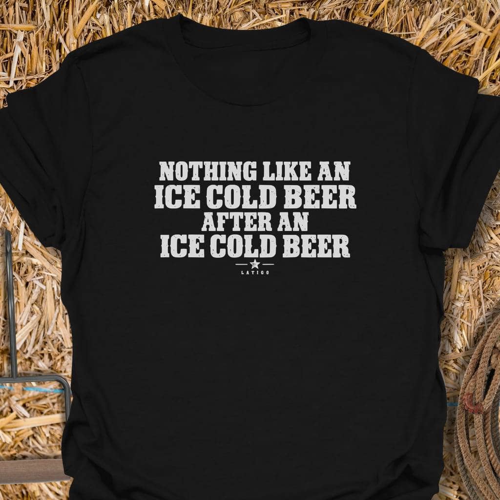 Printify T-Shirt Black / S Ice Cold Tee