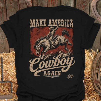 Printify T-Shirt Black / S Make America Tee