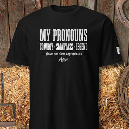Printify T-Shirt Black / S More Pronouns Tee