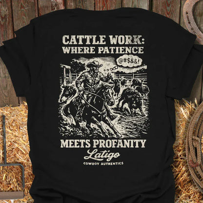 Printify T-Shirt Black / S Profanity Tee