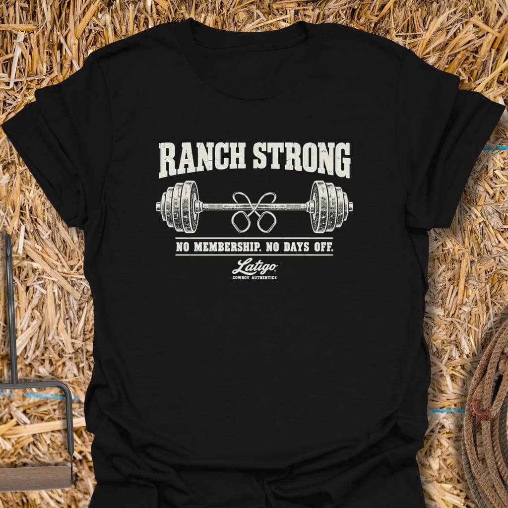 Printify T-Shirt Black / S Ranch Strong Tee
