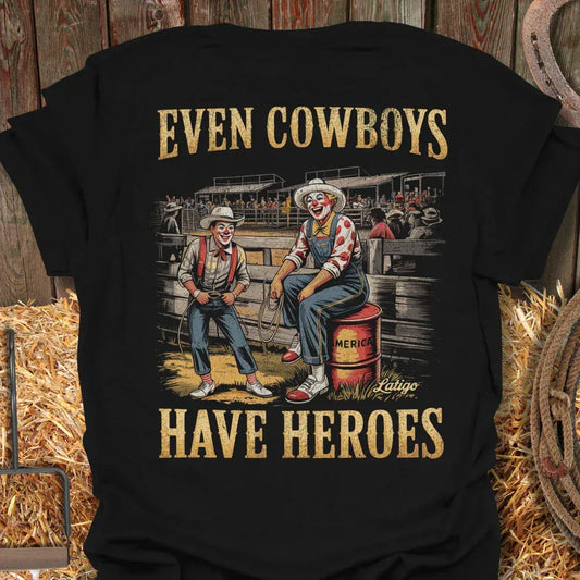 Printify T-Shirt Black / S Rodeo Clown Tee