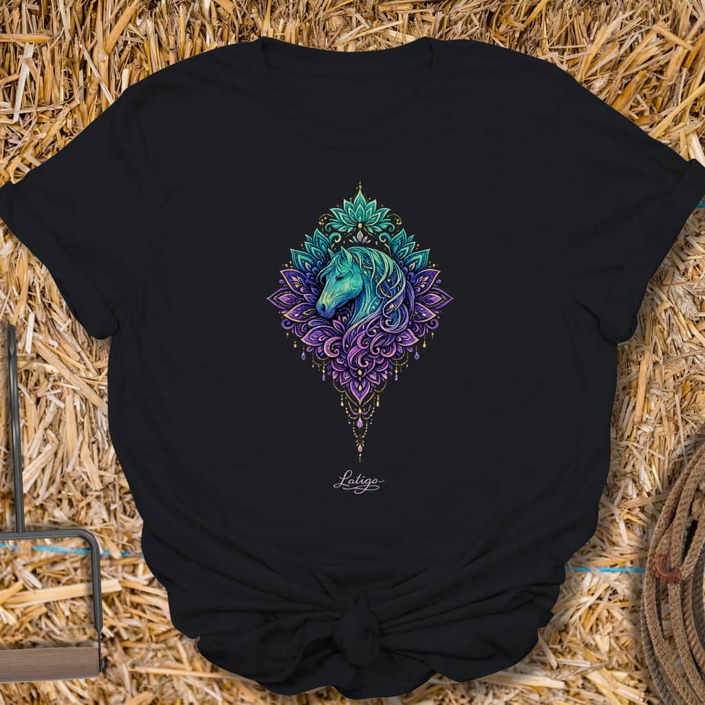 Printify T-Shirt Black / S Sacred Mare Tee