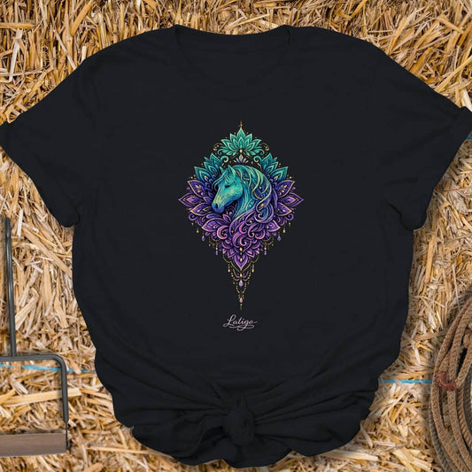 Printify T-Shirt Black / S Sacred Mare Tee