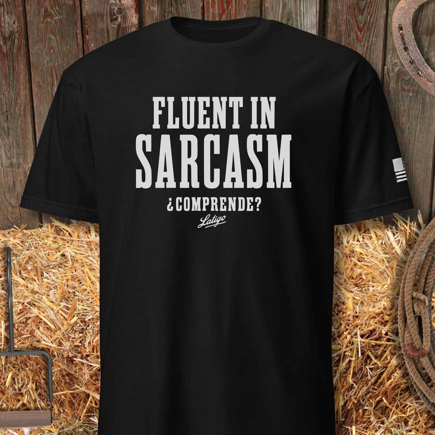 Printify T-Shirt Black / S Sarcasm Tee
