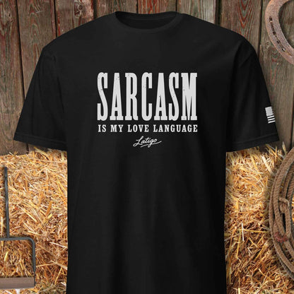 Printify T-Shirt Black / S Sarcasm Tee
