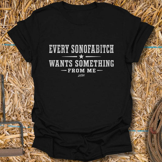 Printify T-Shirt Black / S Sonofabitch Tee