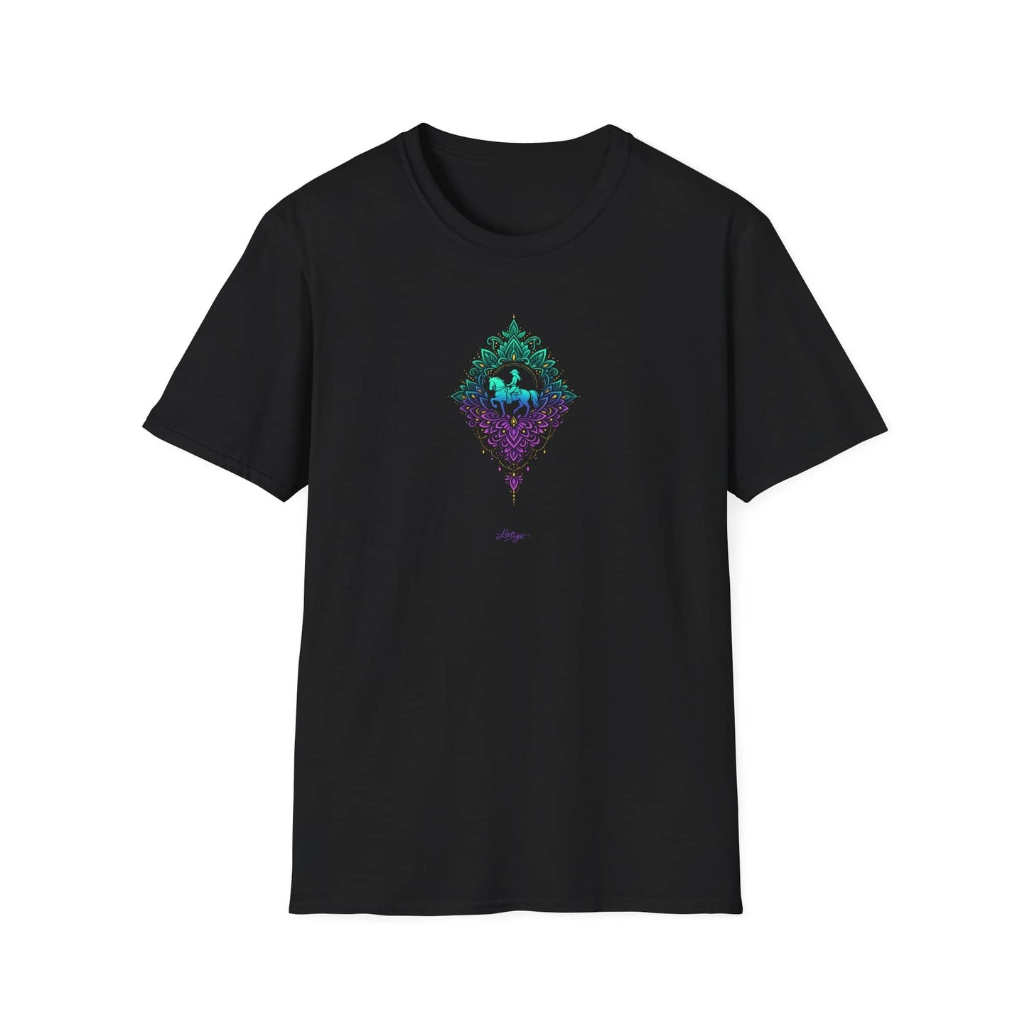 Printify T-Shirt Black / S Spirit in Bloom Tee