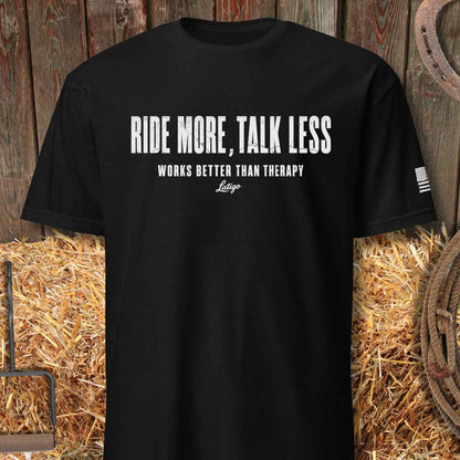 Printify T-Shirt Black / S Talk Less Tee