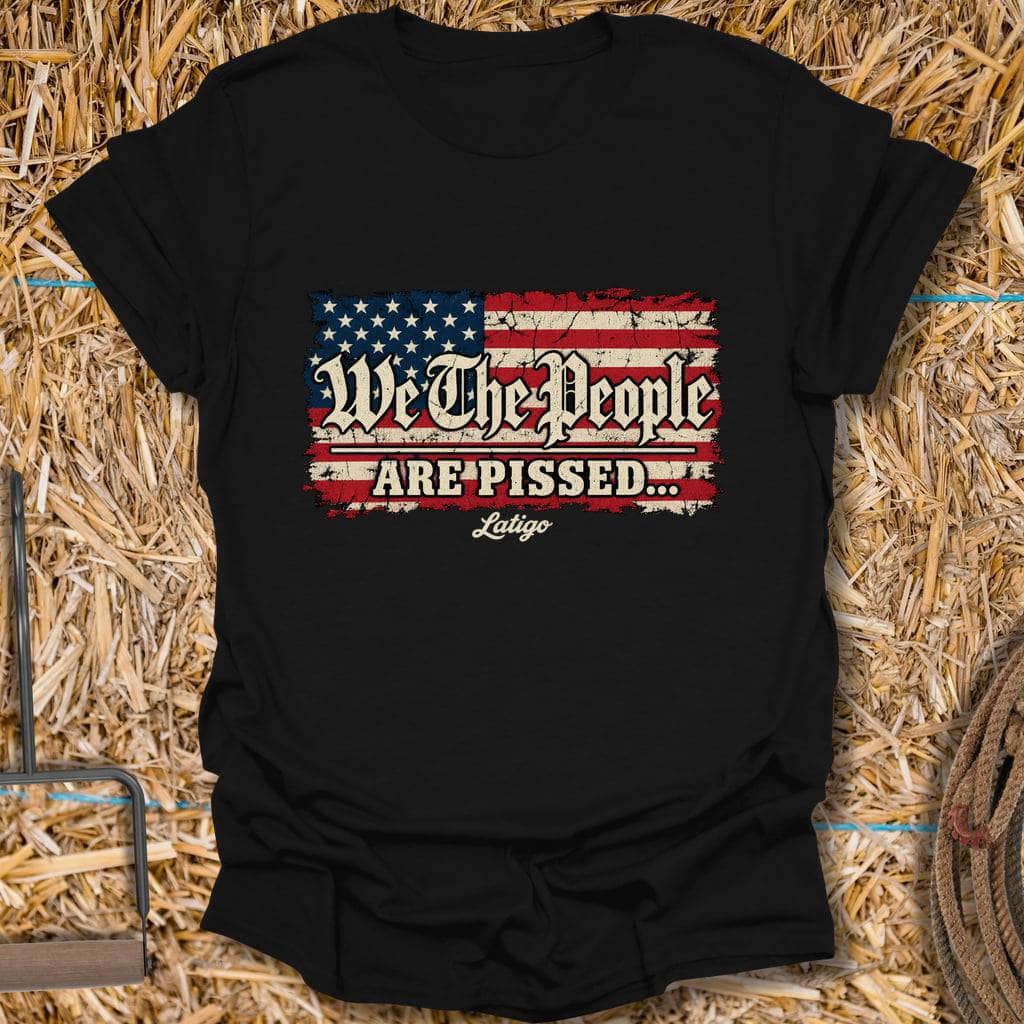 Printify T-Shirt Black / S We The People Tee