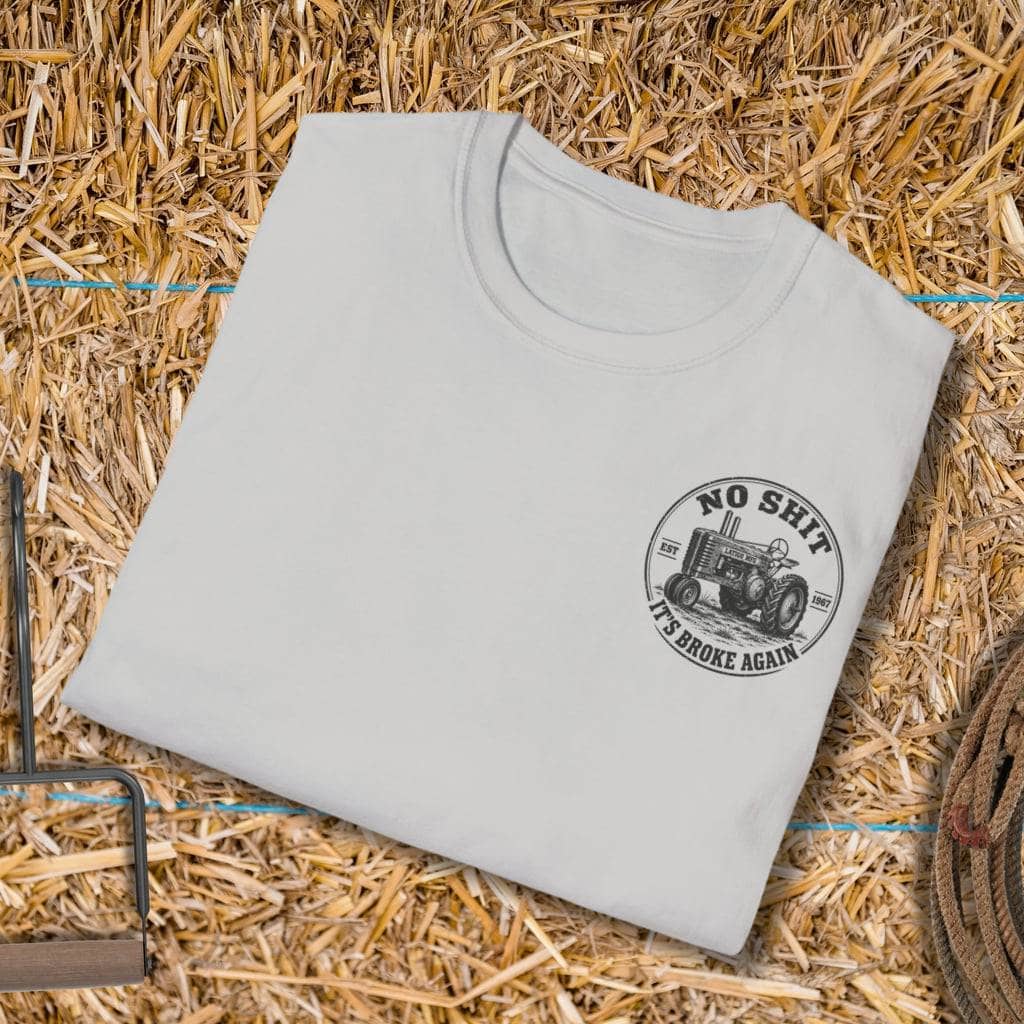 Printify T-Shirt Broke Again Tee