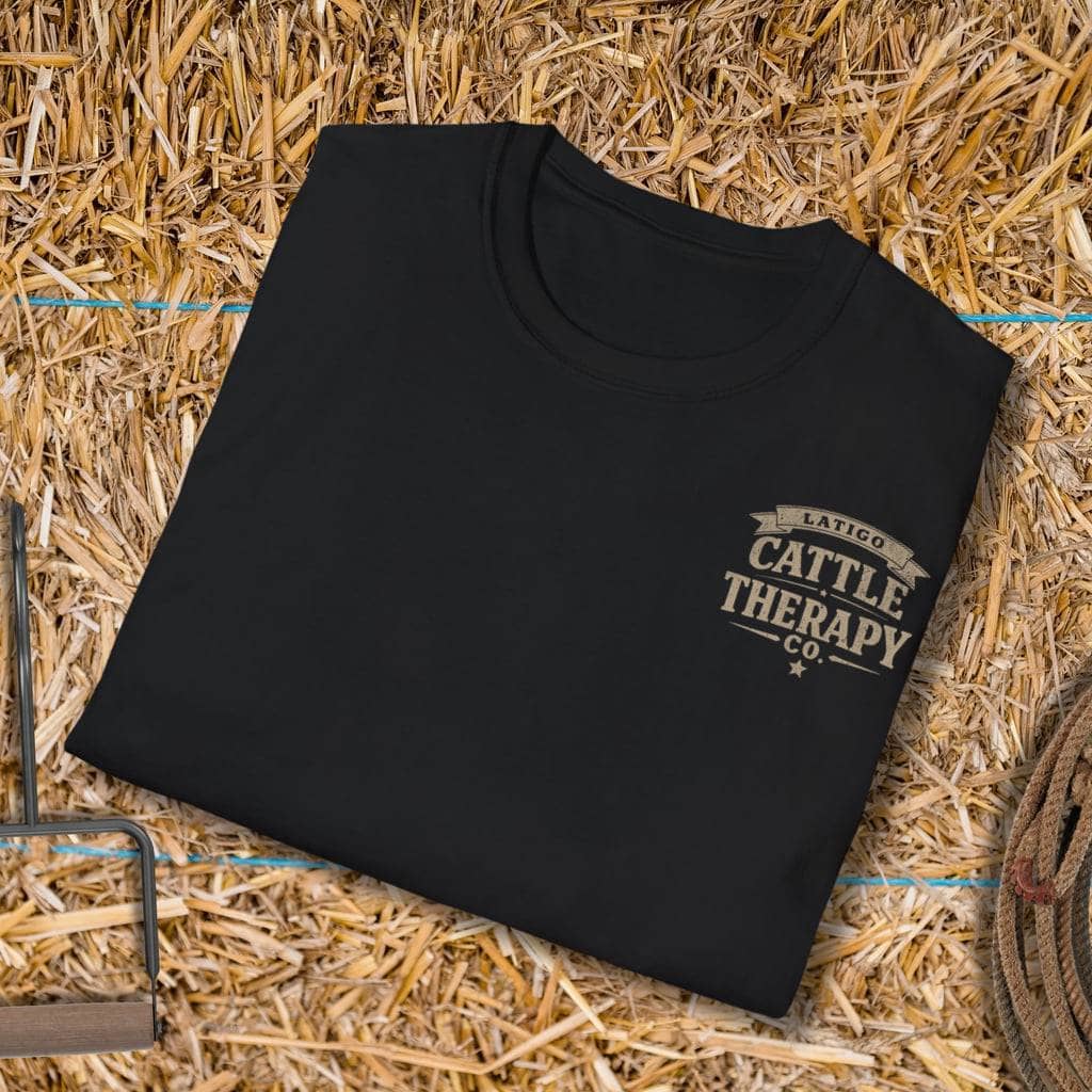 Printify T-Shirt Cattle Therapy Big Country Tee