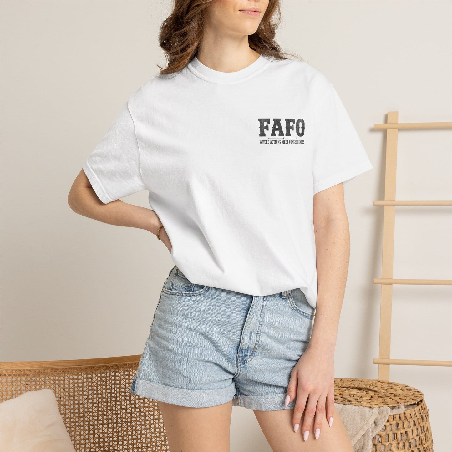 Printify T-Shirt CC FAFO