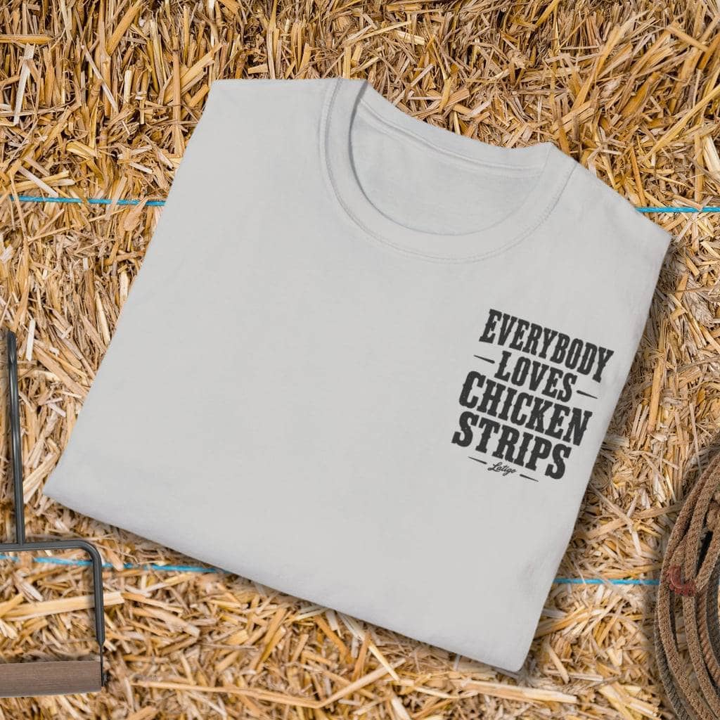 Printify T-Shirt Chicken Strips Tee