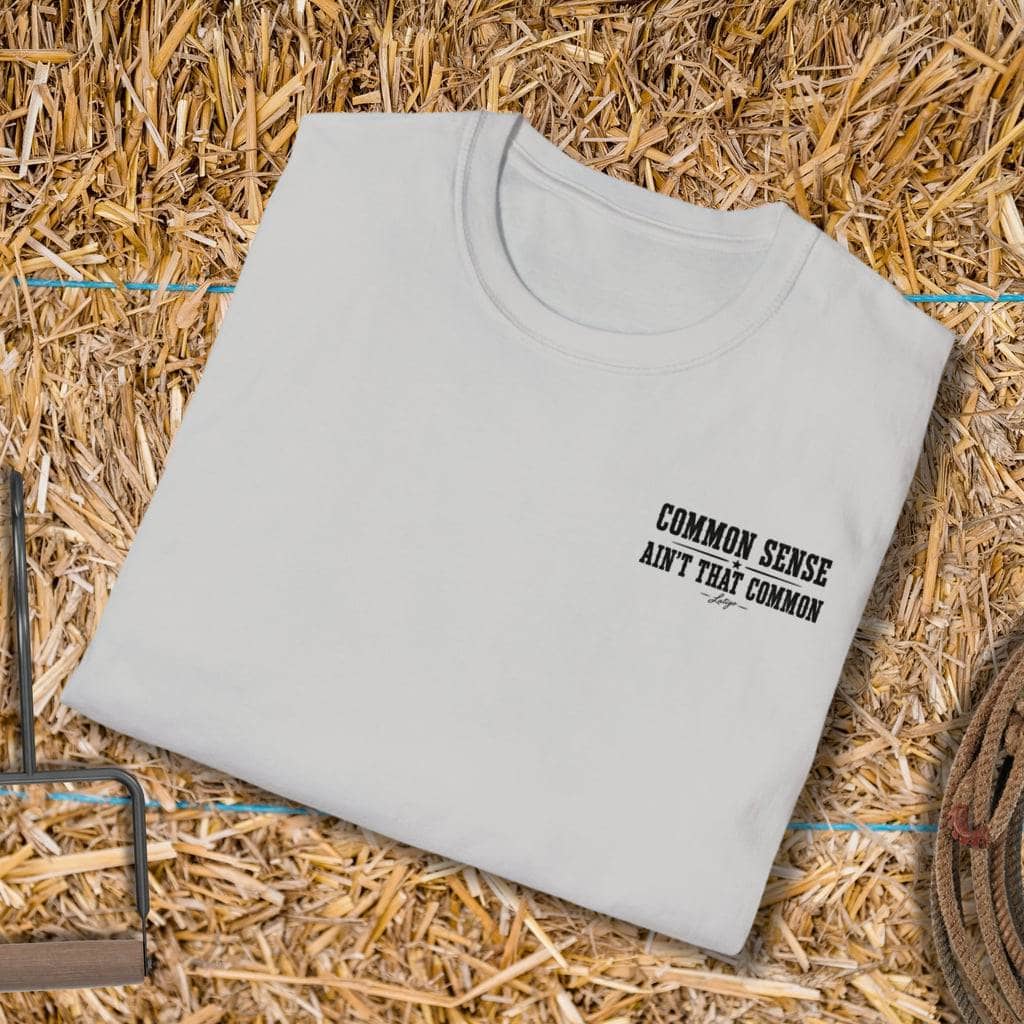 Printify T-Shirt Common Sense Tee