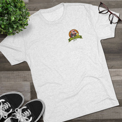 Printify T-Shirt Copy of Copy of District Bibles and Brews Unisex Tri-Blend Crew Tee