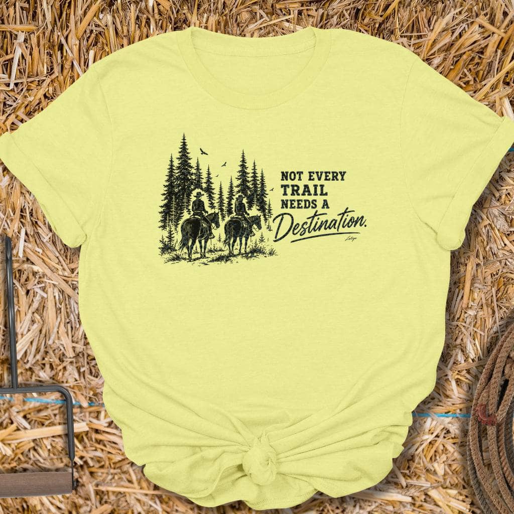 Printify T-Shirt Cornsilk / L No Destination Tee