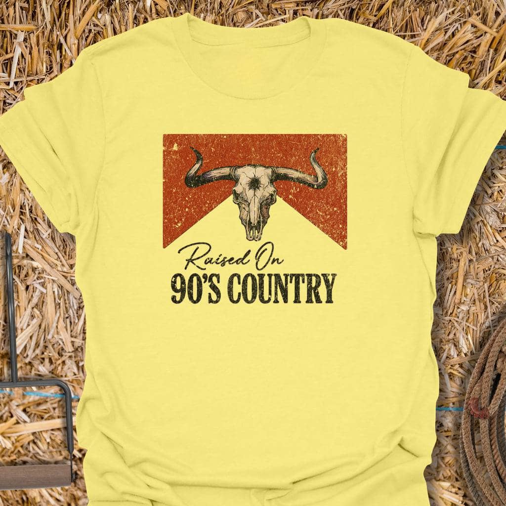 Printify T-Shirt Cornsilk / S 90'S Country Tee
