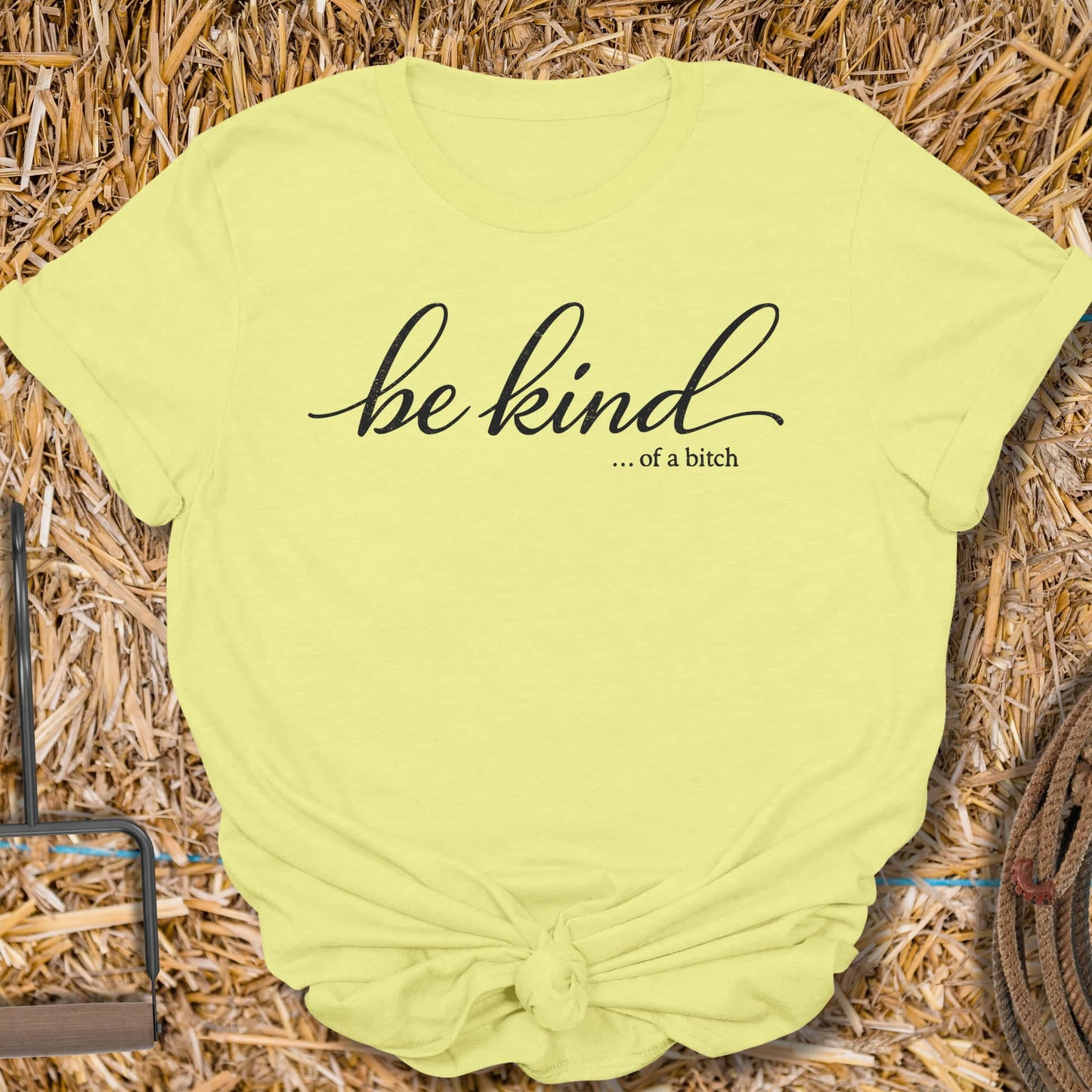 Printify T-Shirt Cornsilk / S Be Kind Tee