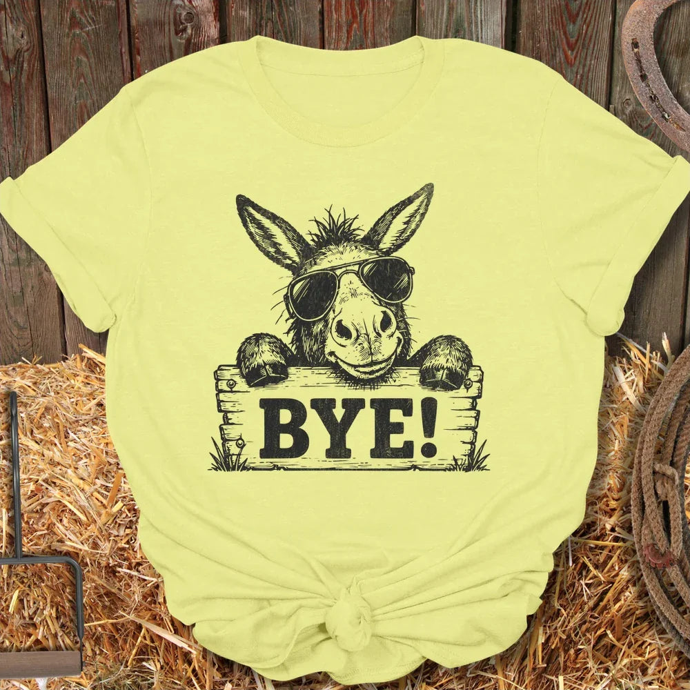 Printify T-Shirt Cornsilk / S Bye Tee