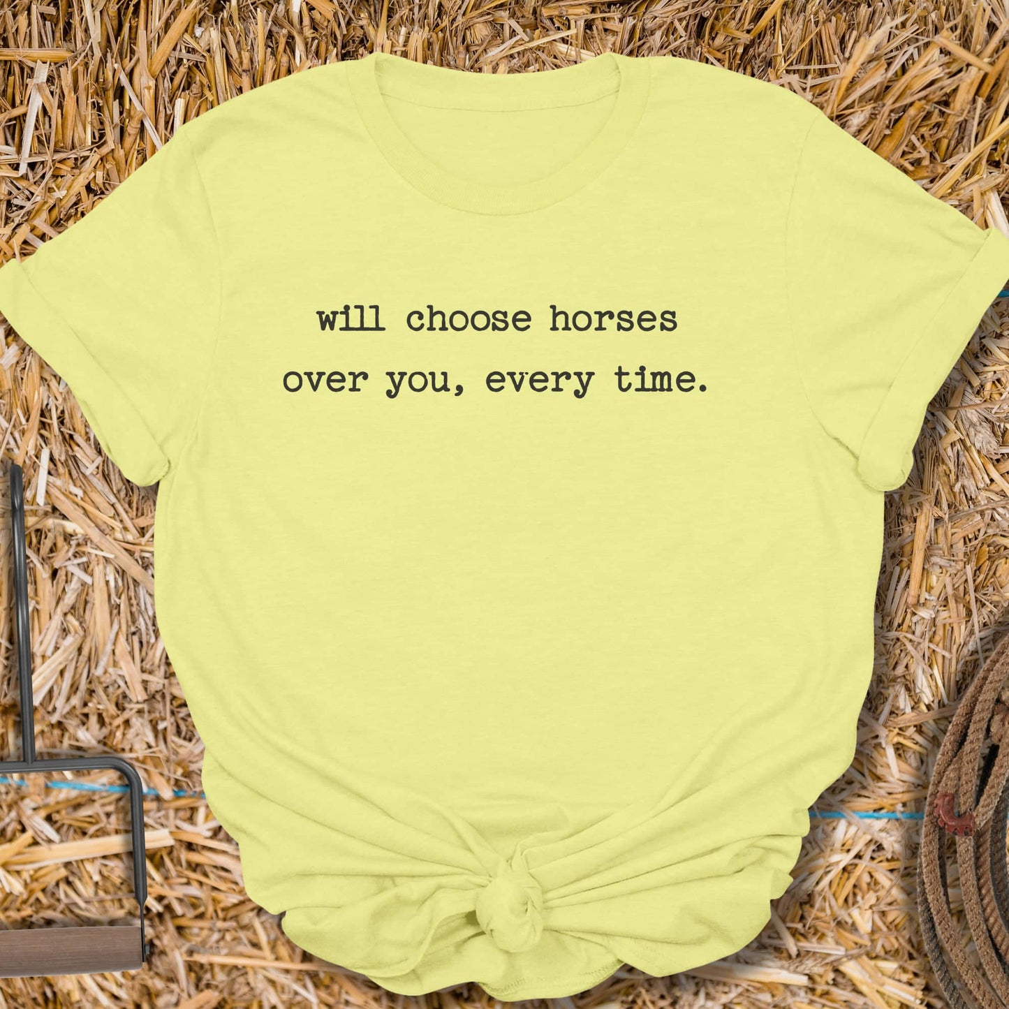 Printify T-Shirt Cornsilk / S Choose Tee