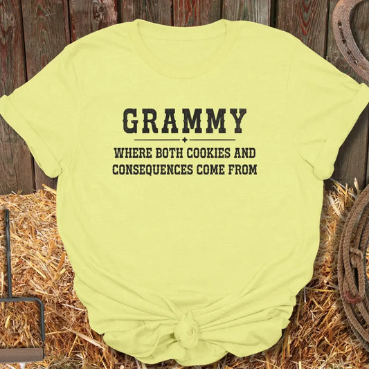 Printify T-Shirt Cornsilk / S Cookies Tee