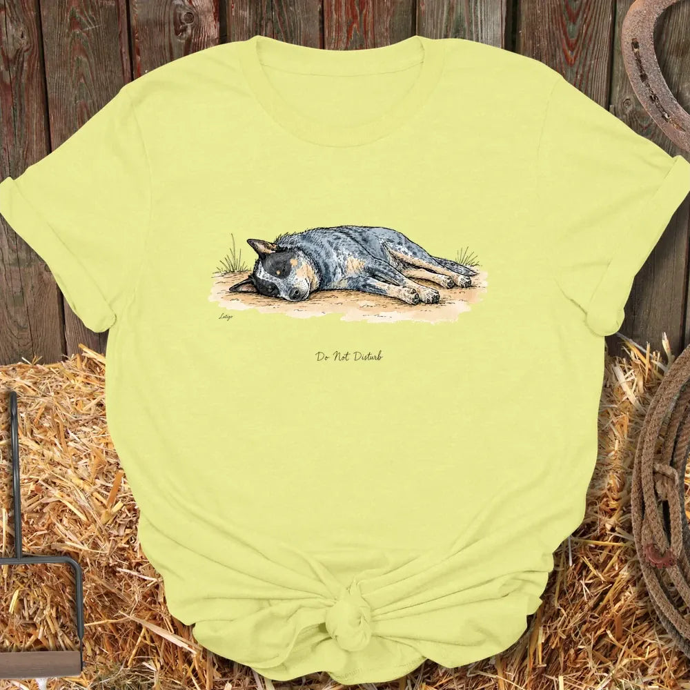 Printify T-Shirt Cornsilk / S Do Not Disturb Tee