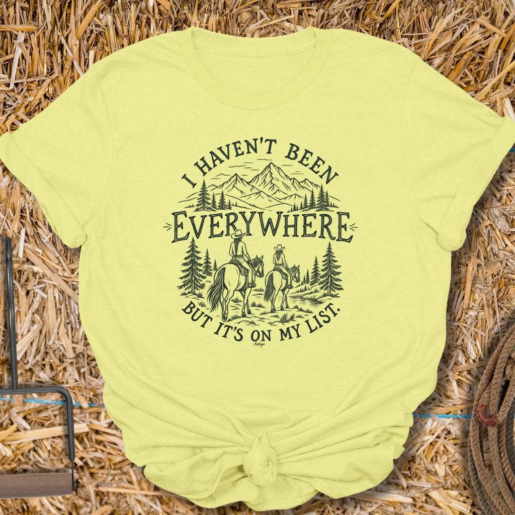 Printify T-Shirt Cornsilk / S Everywhere Tee