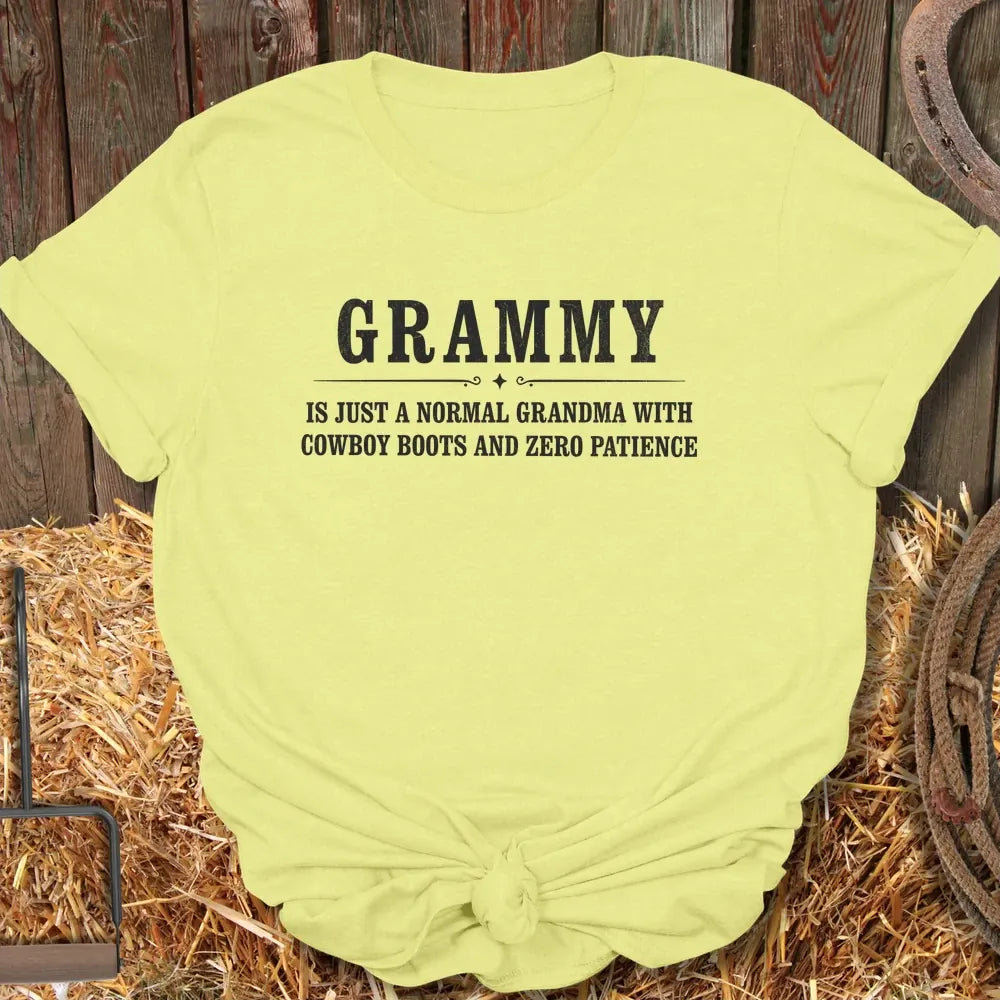 Printify T-Shirt Cornsilk / S Grammy Tee