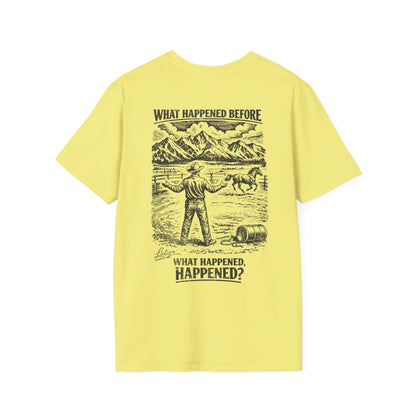 Printify T-Shirt Cornsilk / S Happened Tee