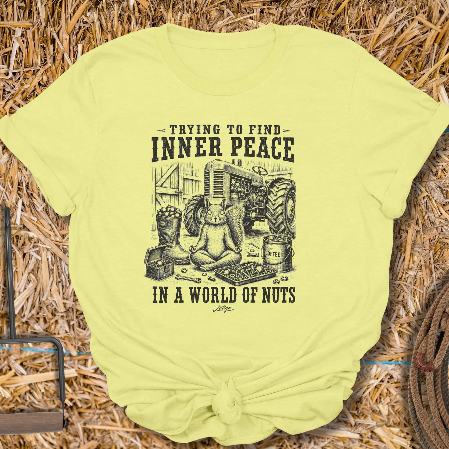 Printify T-Shirt Cornsilk / S Innerpeace Tee