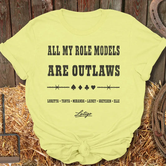 Printify T-Shirt Cornsilk / S Lady Role Models Tee