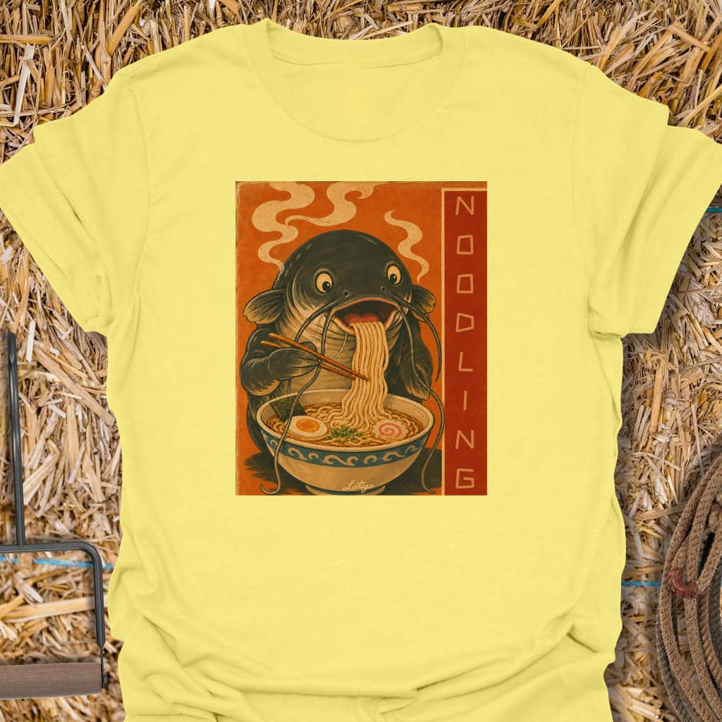 Printify T-Shirt Cornsilk / S Noodling Tee