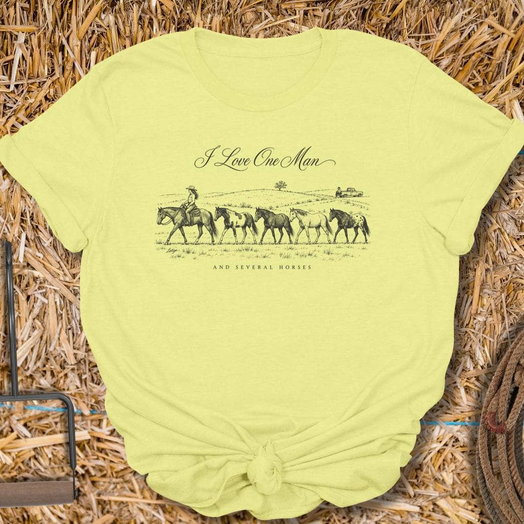 Printify T-Shirt Cornsilk / S One Man Tee