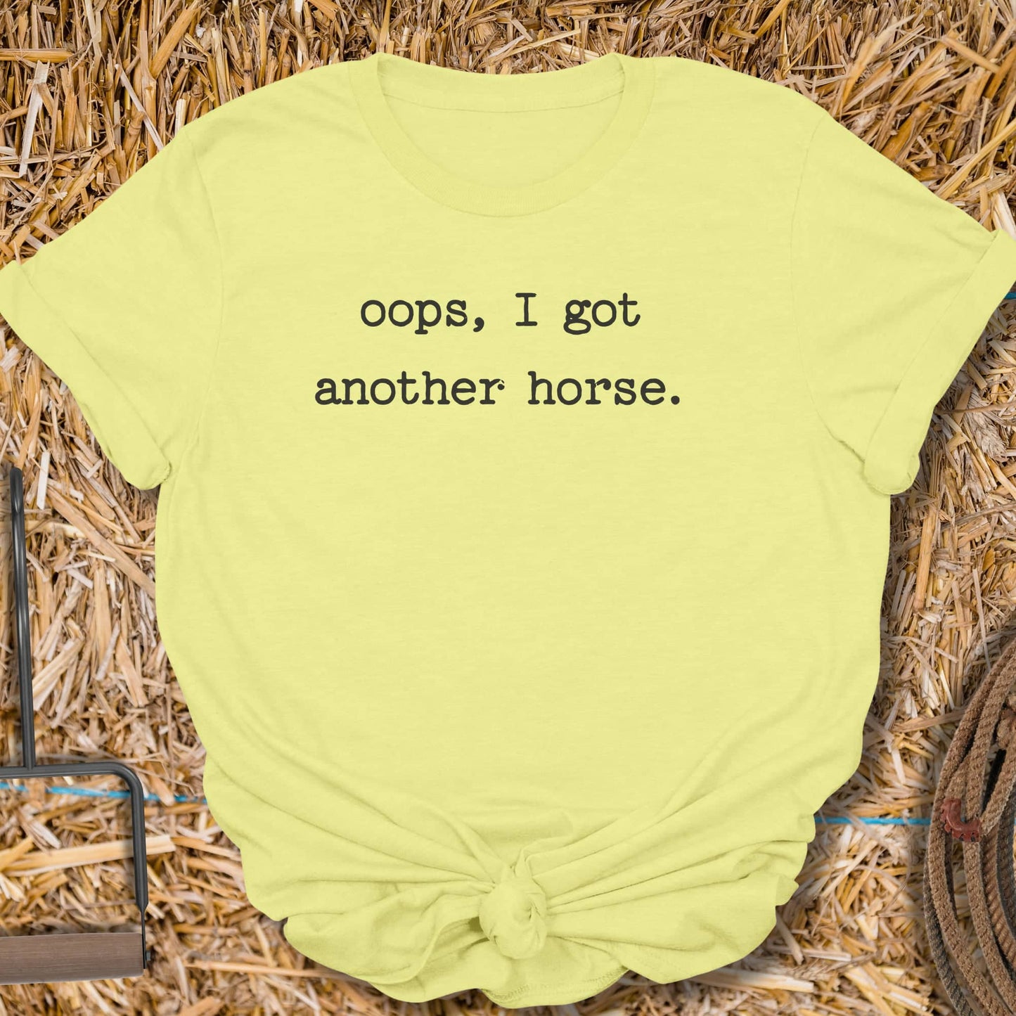 Printify T-Shirt Cornsilk / S Oops Tee