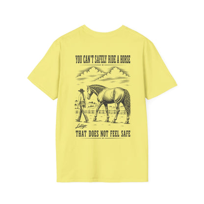 Printify T-Shirt Cornsilk / S Safe Tee
