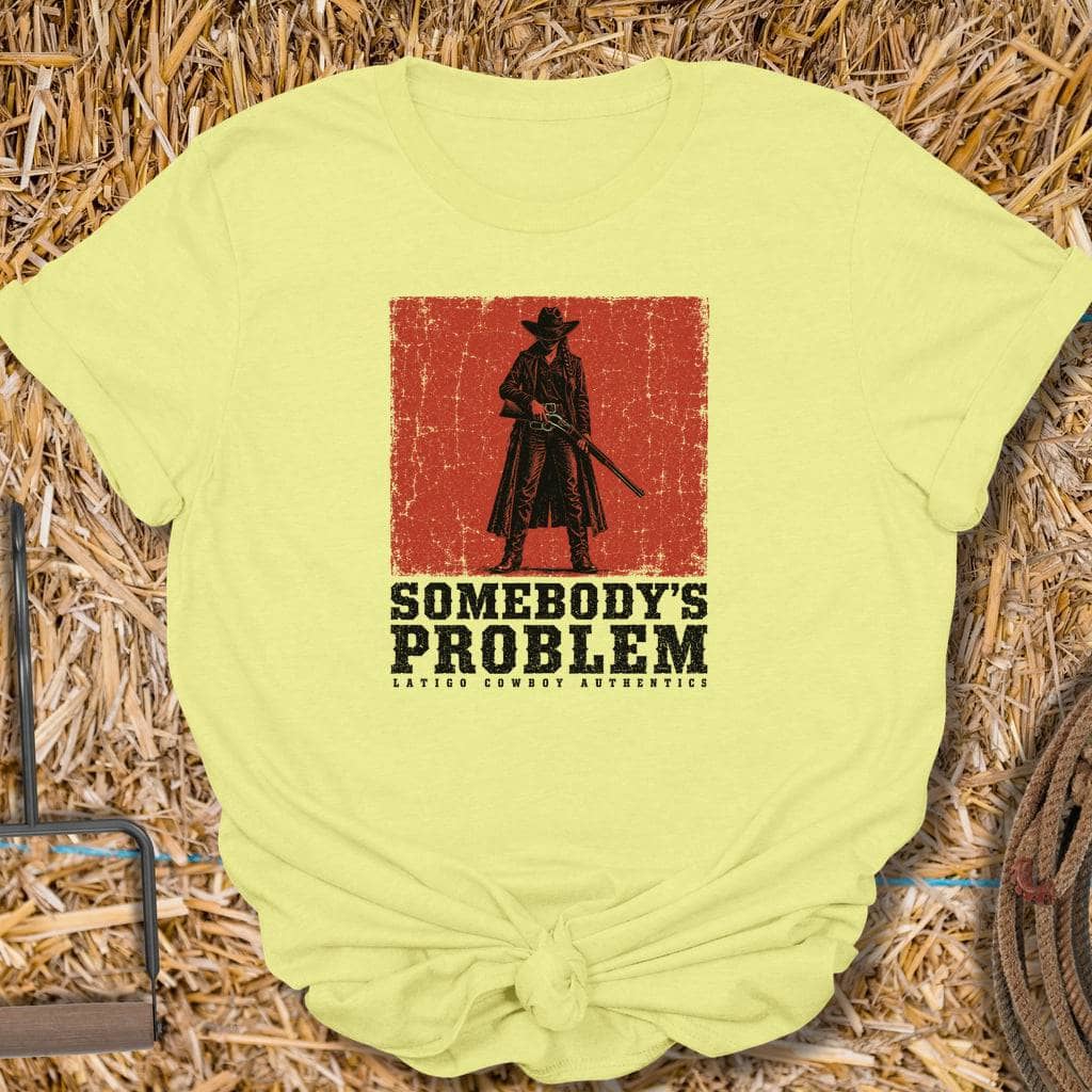 Printify T-Shirt Cornsilk / S Somebody's Problem Tee
