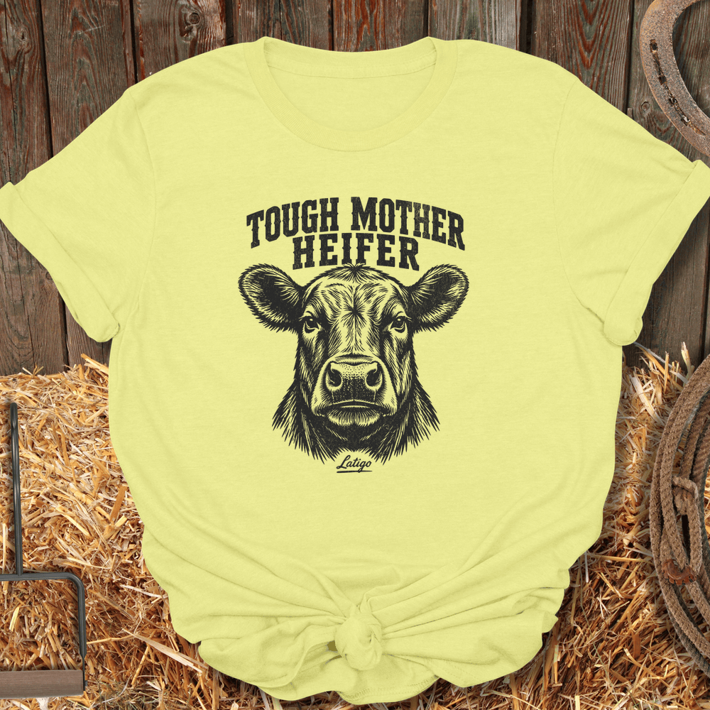 Printify T-Shirt Cornsilk / S Tough Mother Tee