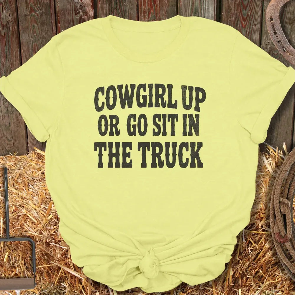 Printify T-Shirt Cornsilk / S Truck Tee
