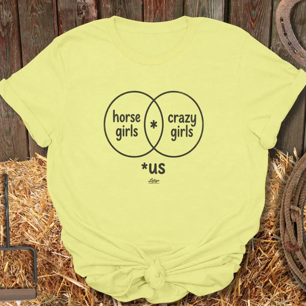 Printify T-Shirt Cornsilk / S Venn Diagram Tee