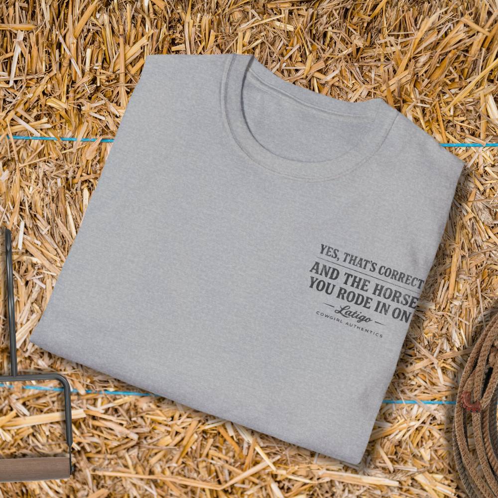 Printify T-Shirt Correct Cowgirl Tee