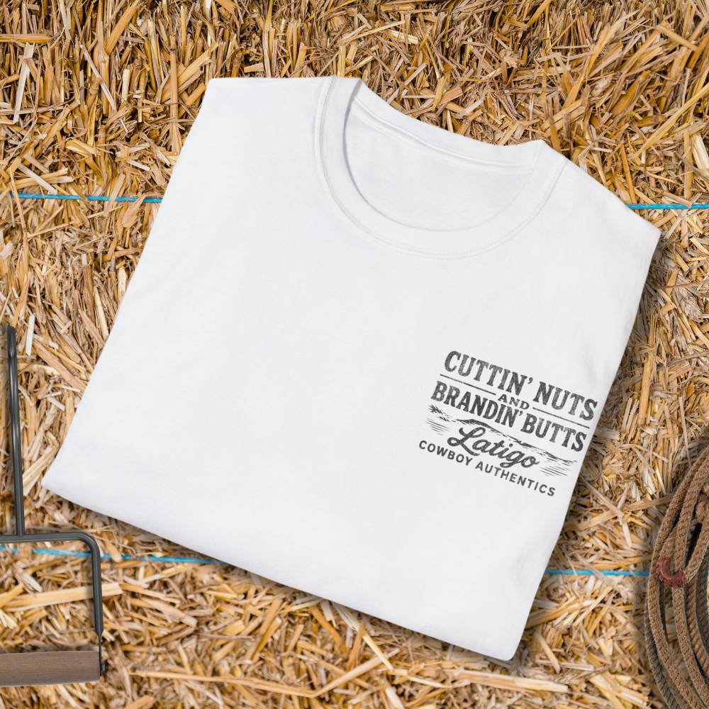 Printify T-Shirt Cuttin Nuts Tee