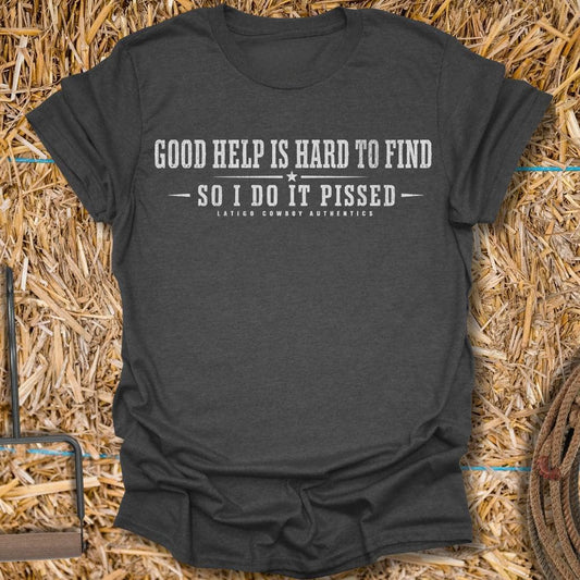 Printify T-Shirt Dark Heather / S Do It Pissed Tee