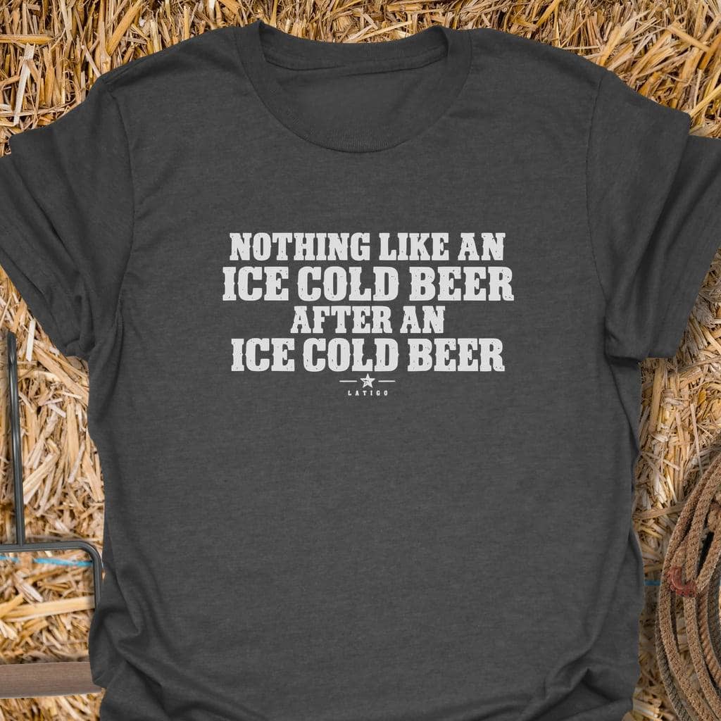Printify T-Shirt Dark Heather / S Ice Cold Tee