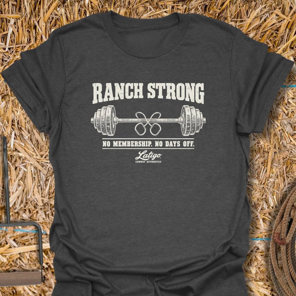Printify T-Shirt Dark Heather / S Ranch Strong Tee