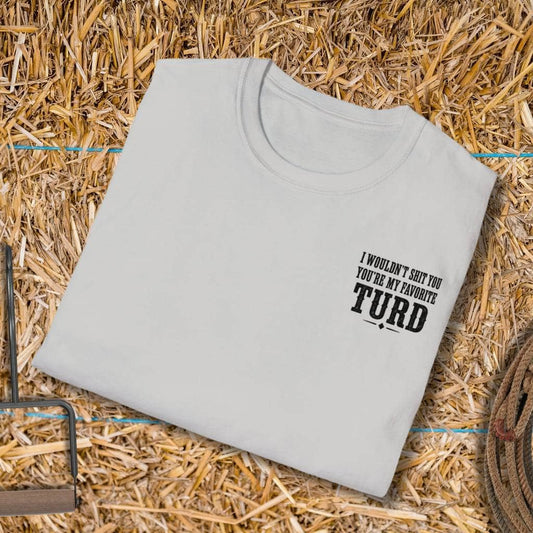 Printify T-Shirt Favorite Turd Tee