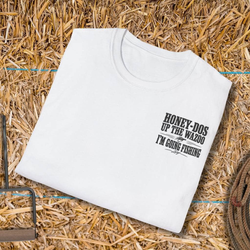Printify T-Shirt Gone Fishing Tee