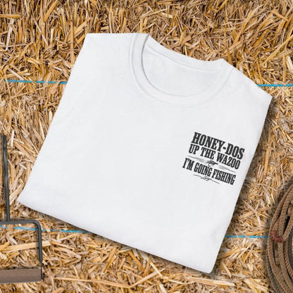 Printify T-Shirt Gone Fishing Tee