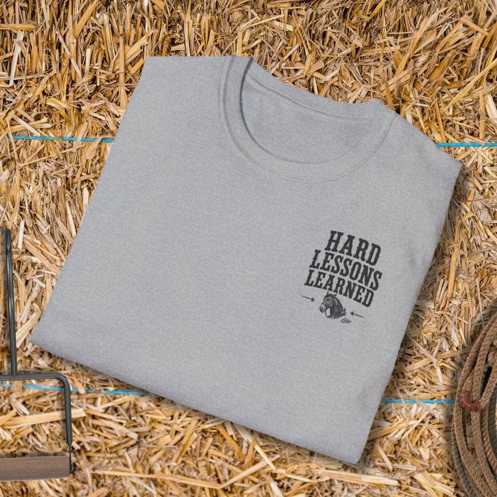 Printify T-Shirt Hard Lessons Tee