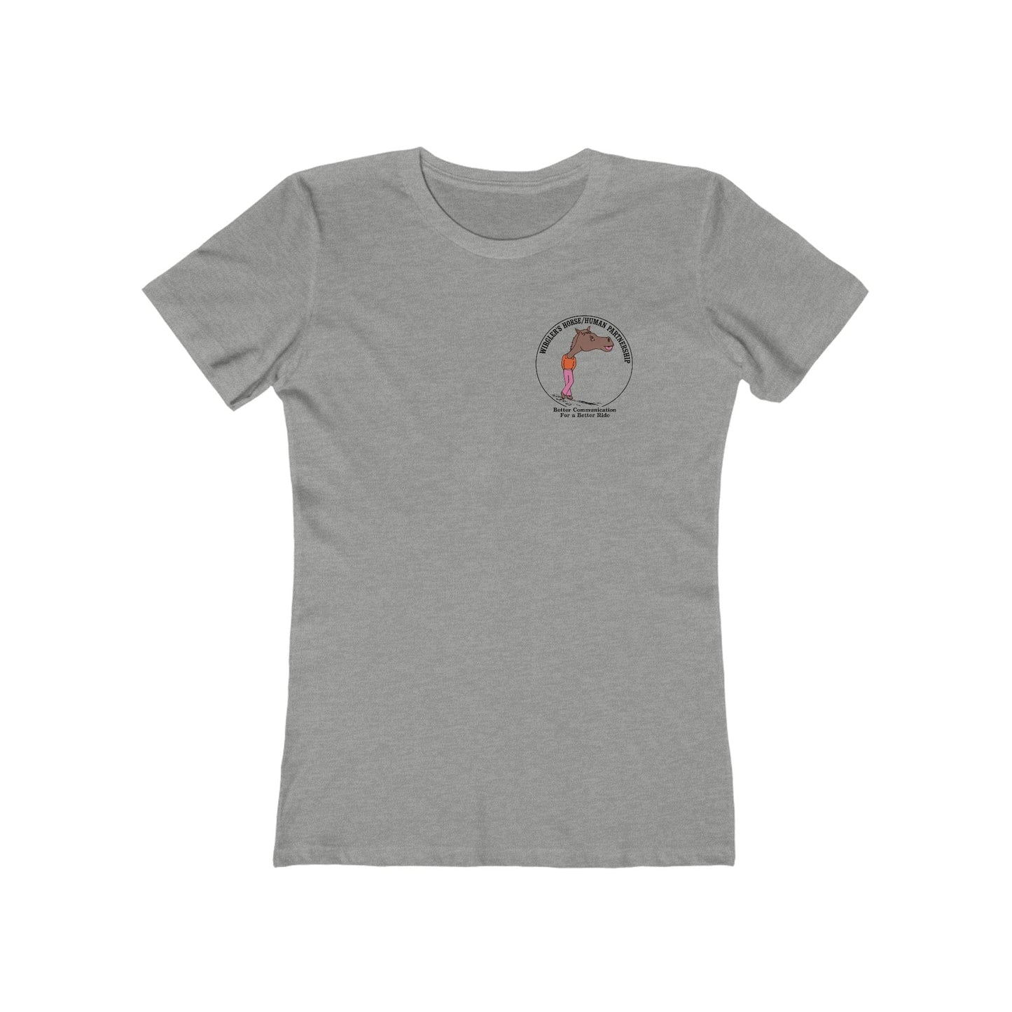 Printify T-Shirt Heather Grey / S The Boyfriend Tee